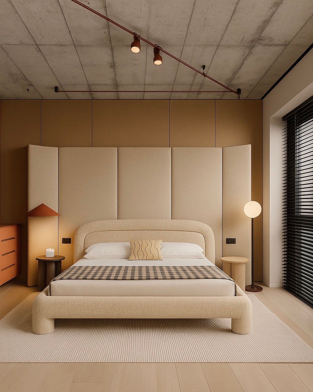 Sao Paolo- Luxury Upholstered Bed