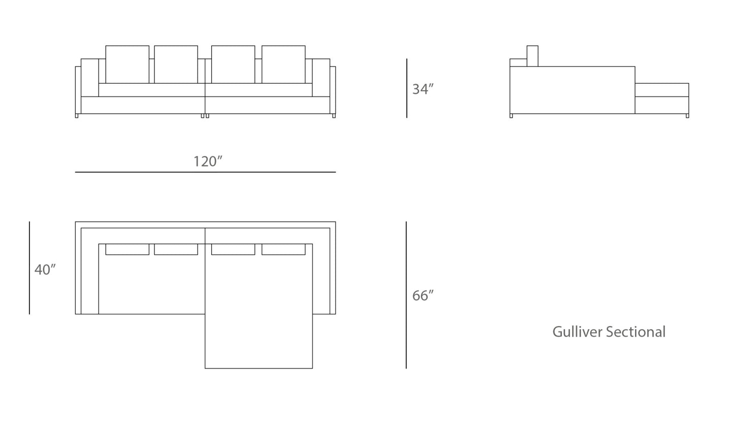 Gulliver Sectional