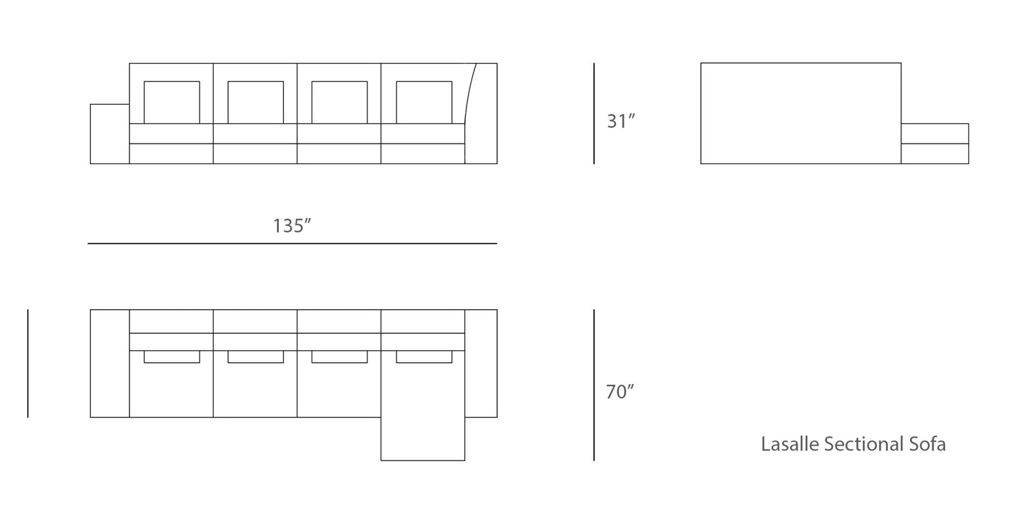 Lasalle Sectional Sofa