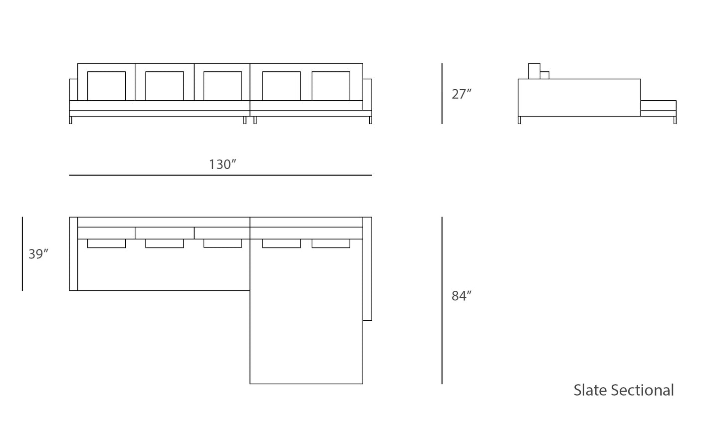 Slate Sectional