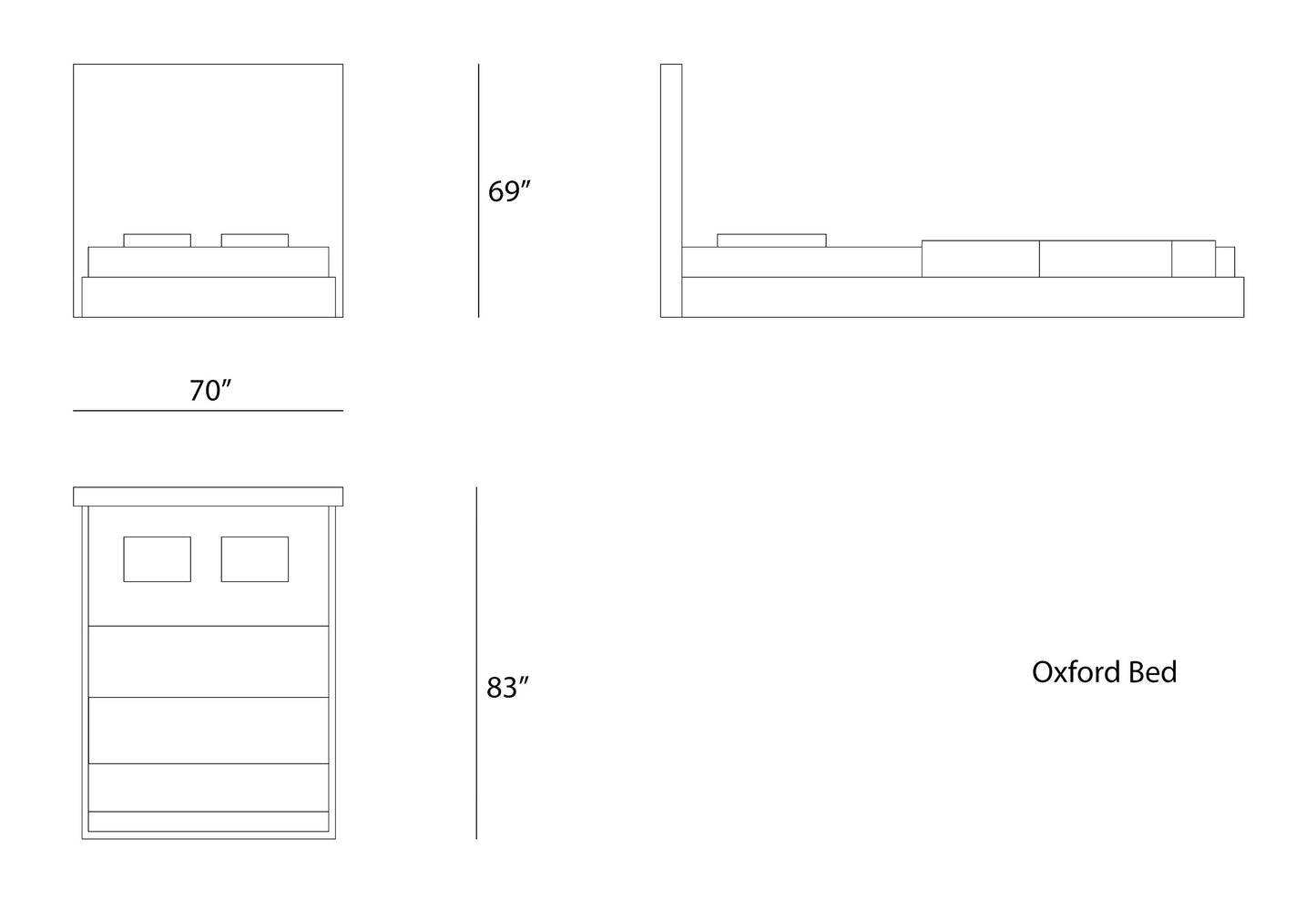 Oxford Bed