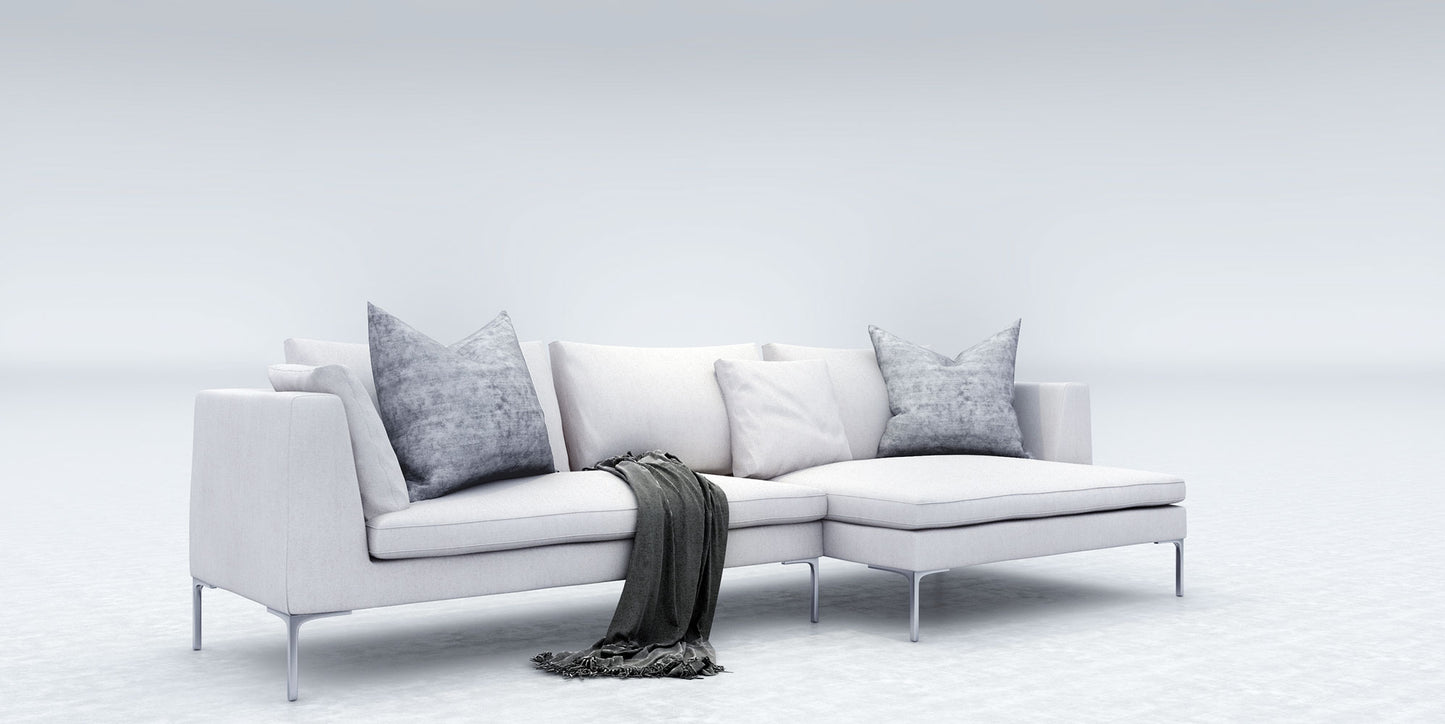 Bernard Sectional Sofa Wide Chaise