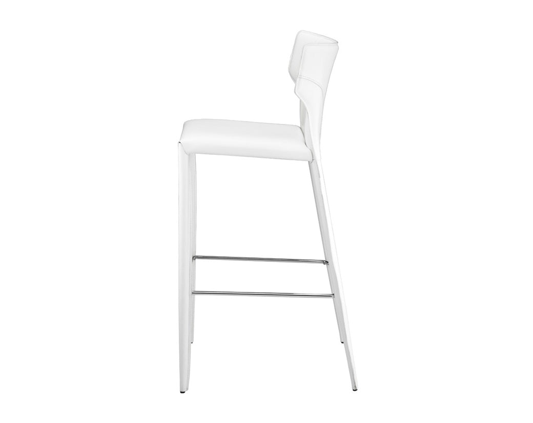 Moki Barstool White