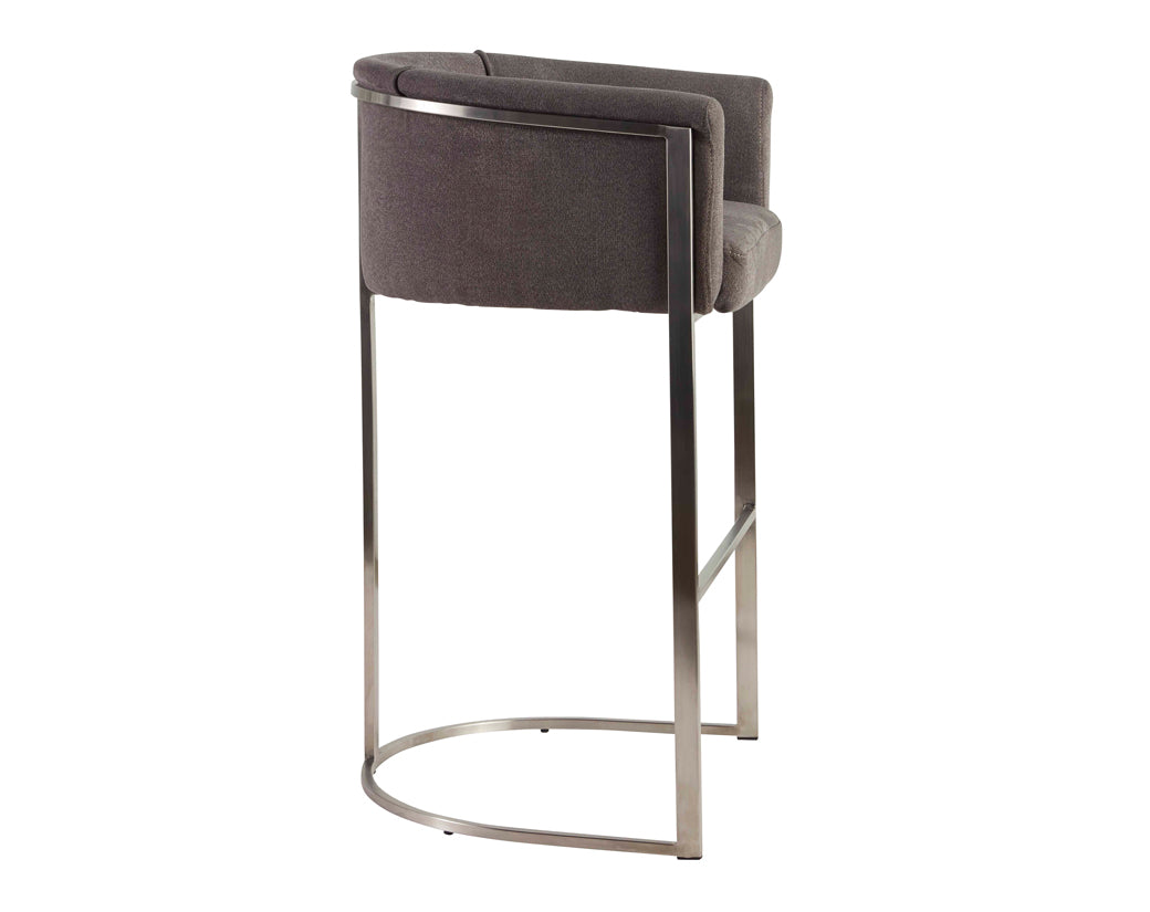 Brussels Gray Stool
