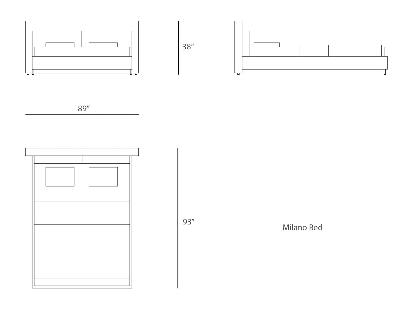 Milano Bed