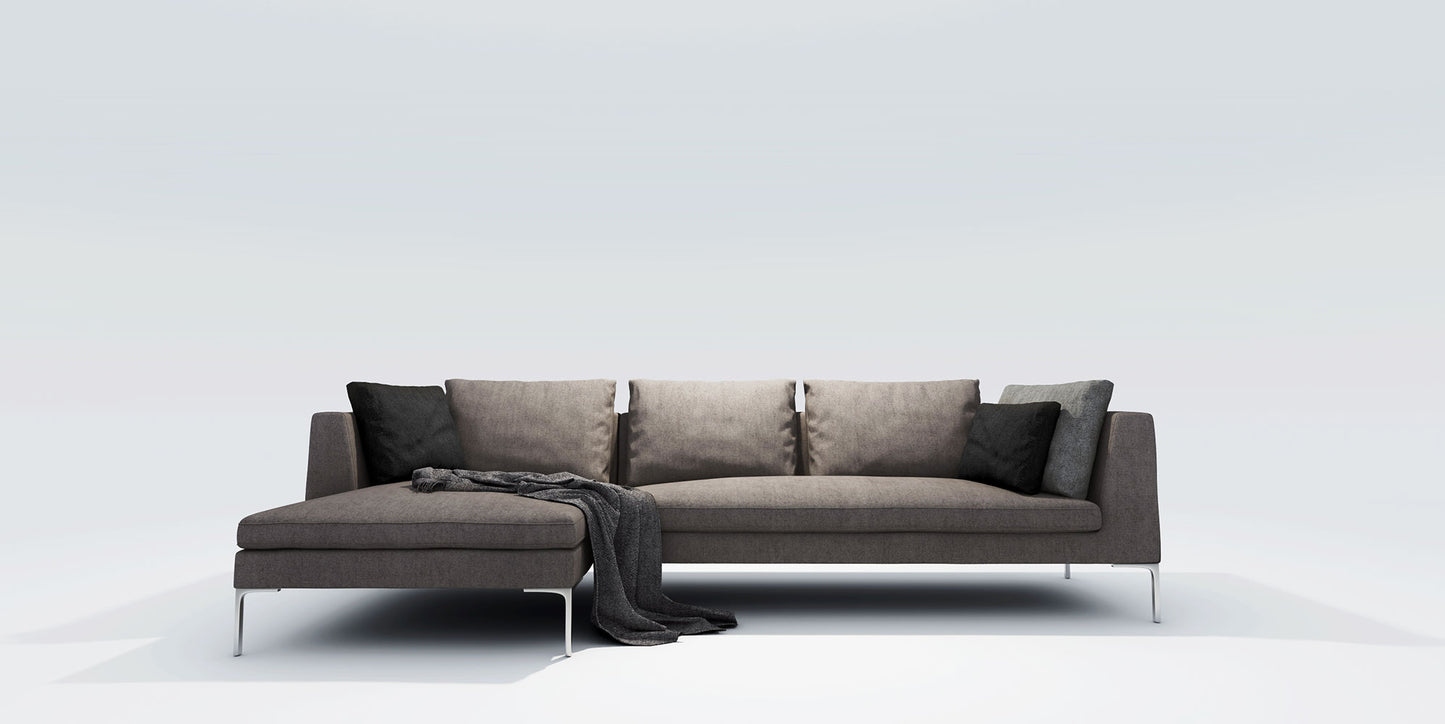 Bernard Sectional Sofa - Fabric