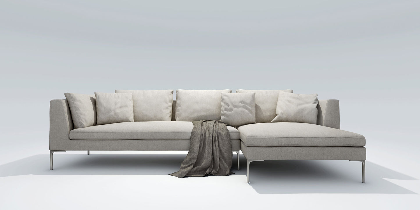 Bernard Sectional Sofa - Fabric