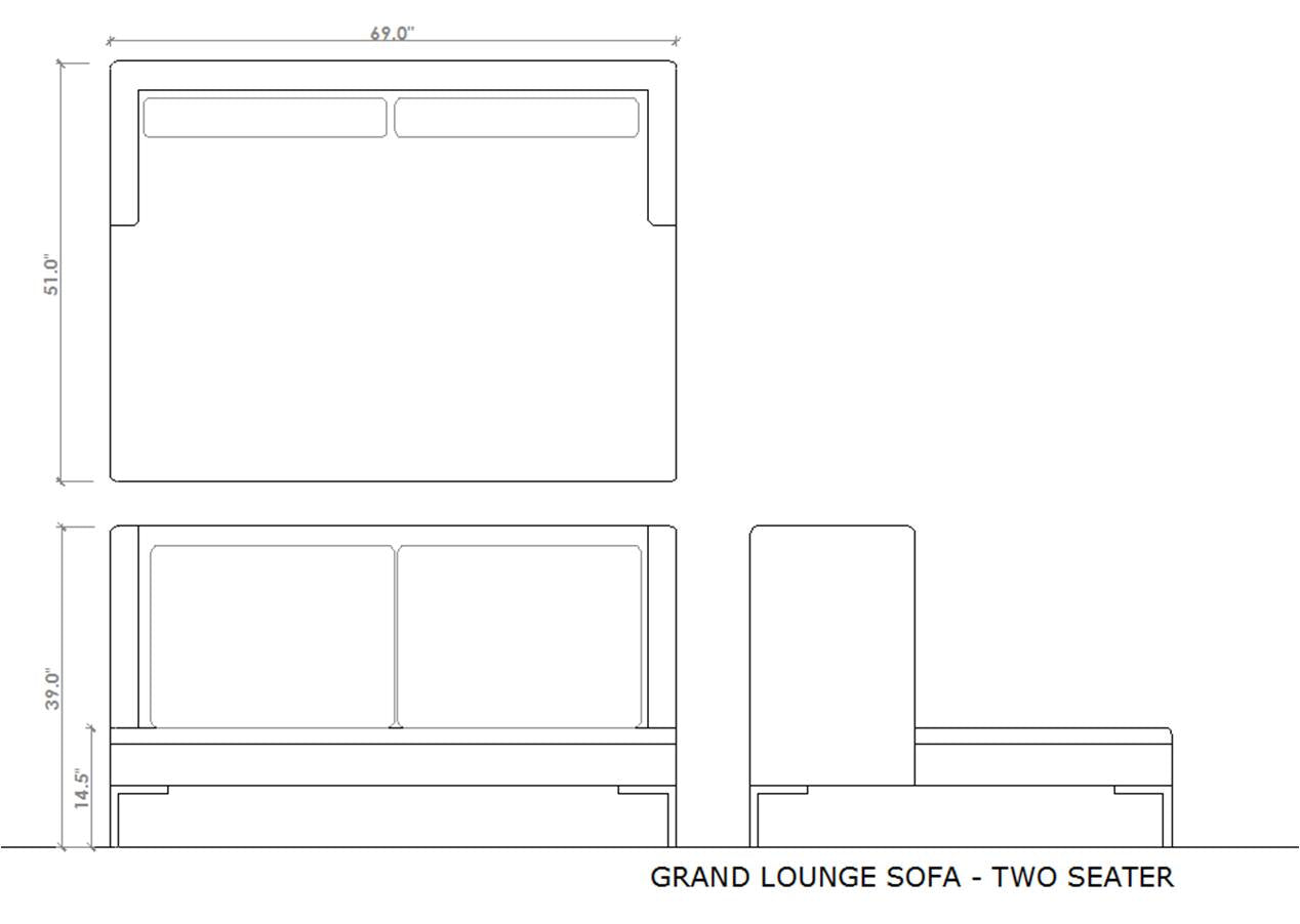 Grand Lounger - Two Seater