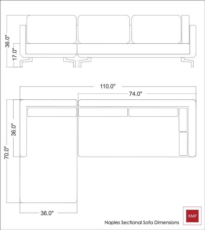 Naples Sectional Sofa