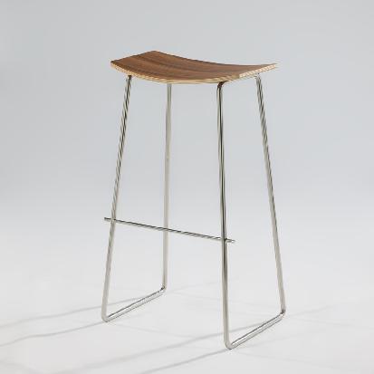 Tai Bar Stool Chrome