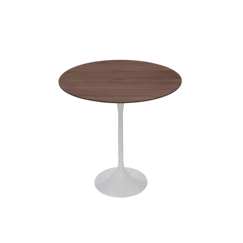 Flor Side Table White - Wood