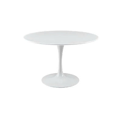 Flor Dining Round Table - White