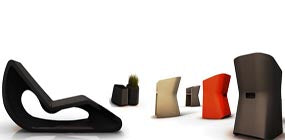 Modern furniture by Qui est Paul?
