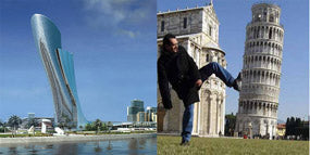The Leaning Tower Of... Abu Dhabi?