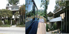 Richard Neutra's personal residence in distress