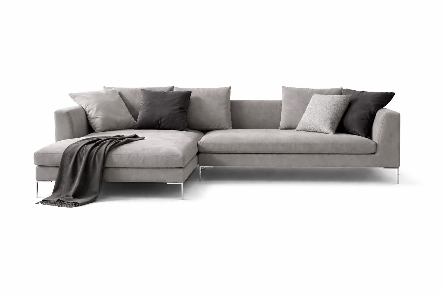 Bernard Sectional Sofa Wide Chaise