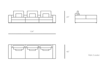 Rafa Sectional Sofa