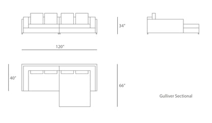 Gulliver Sectional
