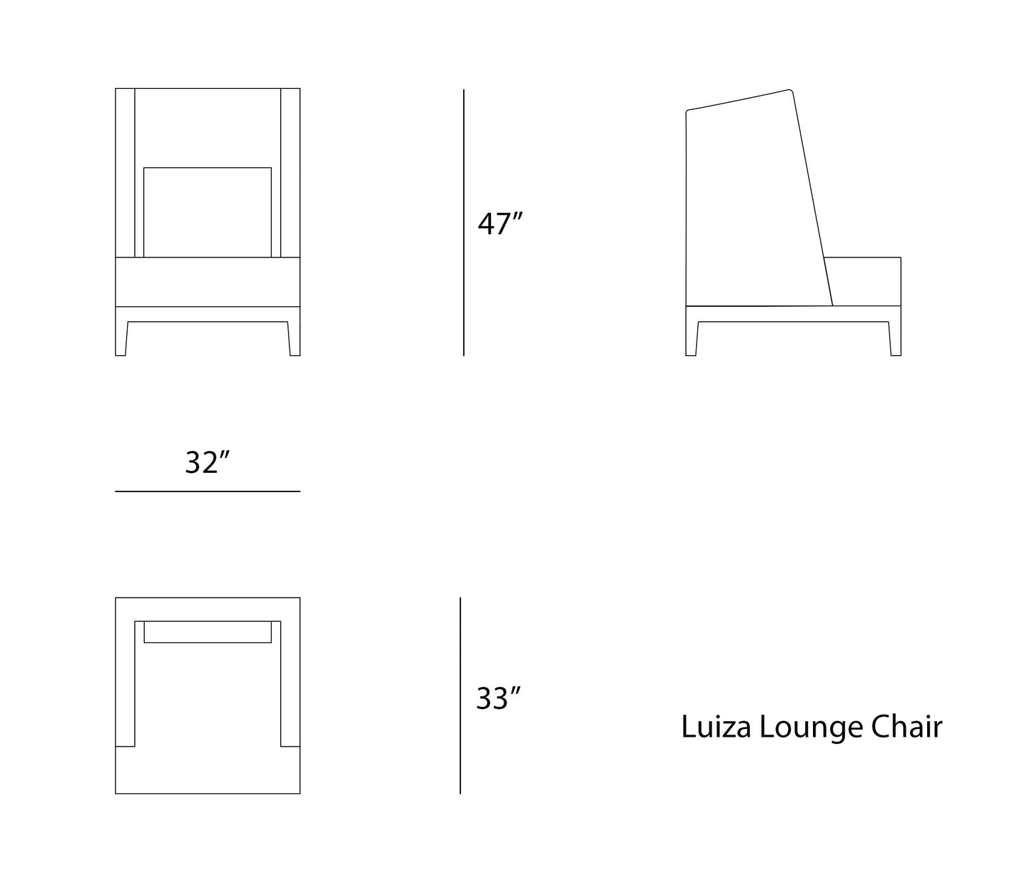 Luiza Lounge Chair