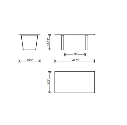 Elisium Marble dining table
