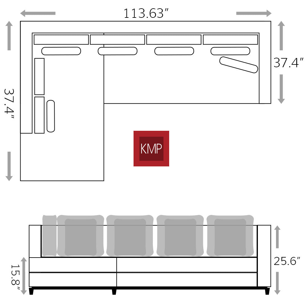 Caspian Sectional Sofa