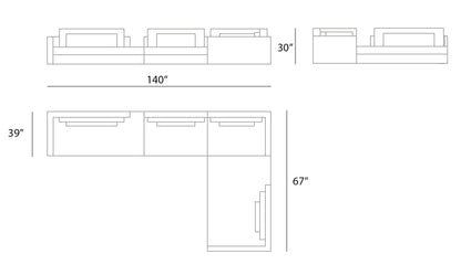 Giacomo Large Sectional
