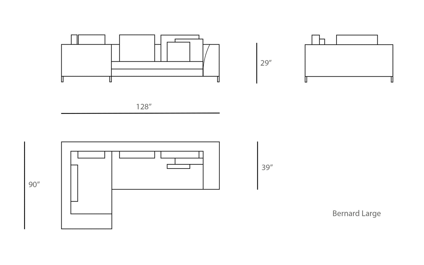 Bernard Large Sectional