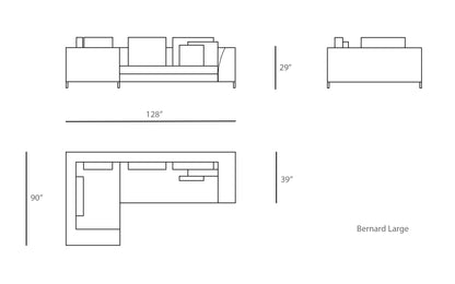 Bernard Large Sectional
