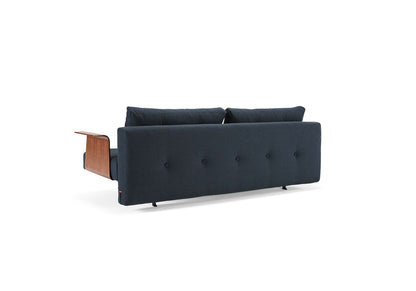 Recast Plus with Walnut Arms Sleeper Sofa