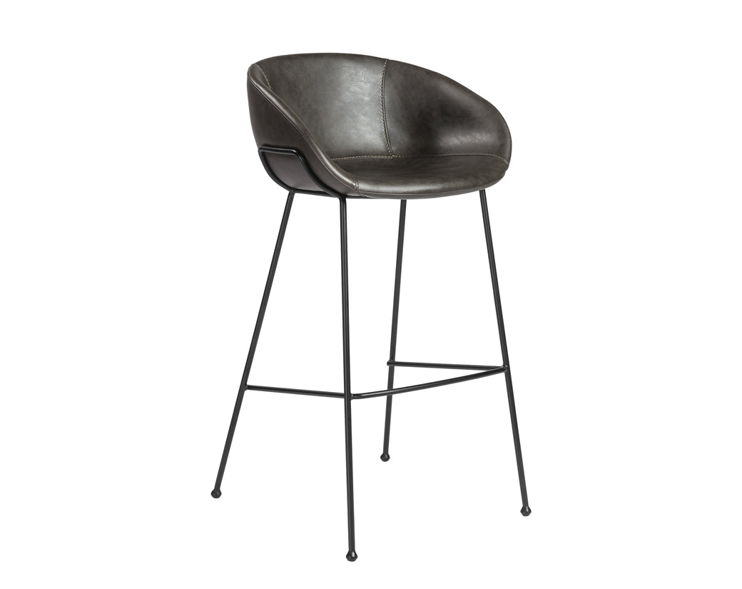 Geneva Black Stool