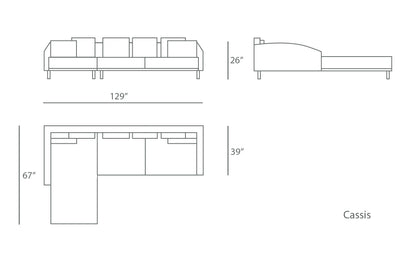 Cassis Sectional