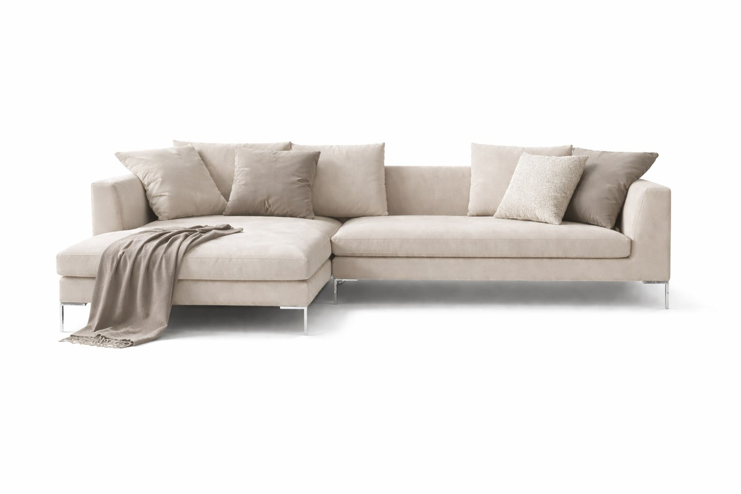 Bernard Sectional Sofa Wide Chaise