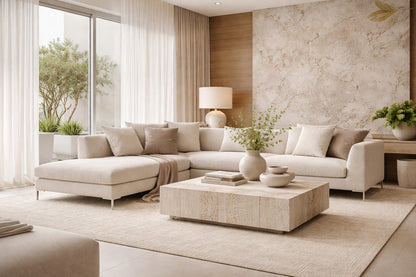 Bernard Sectional Sofa Wide Chaise