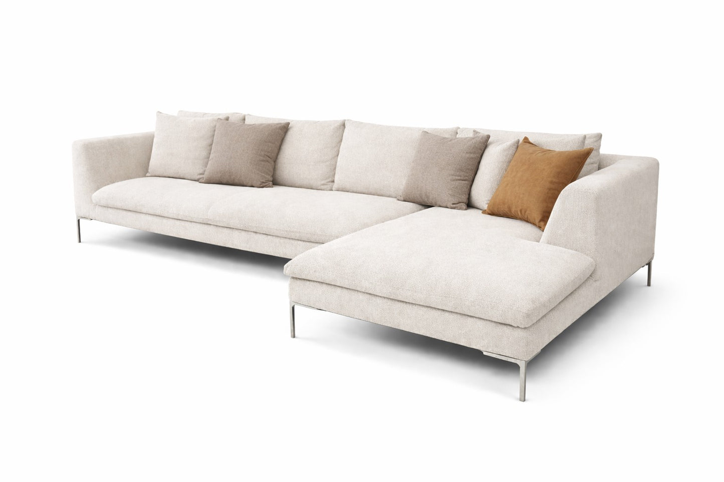 Bernard Sectional Sofa Wide Chaise