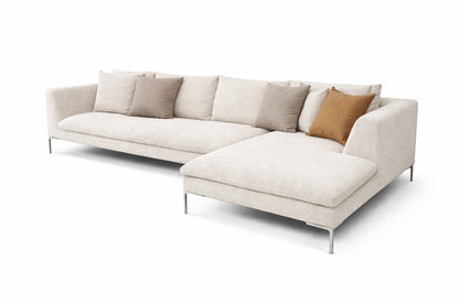 Bernard Sectional Sofa Wide Chaise