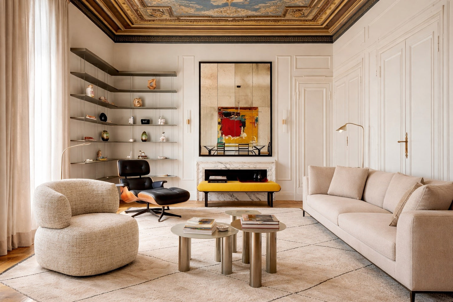 Constance- swivel armchair
