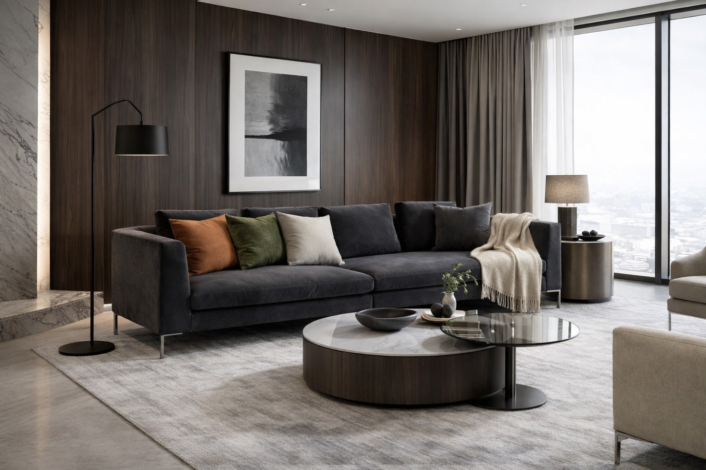 Bernard Four Seater Sofa