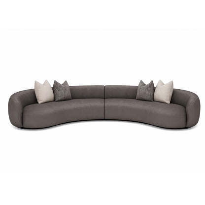 designer contemporary modular curved sofa Miami furniture store