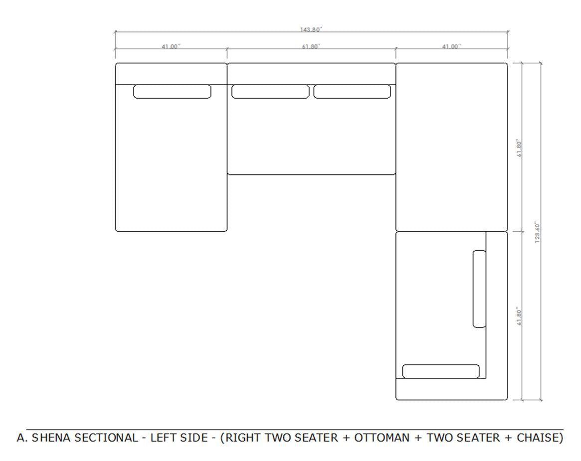 Shena Sectional Sofa
