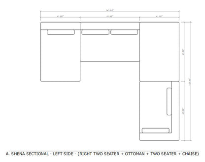Shena Sectional Sofa