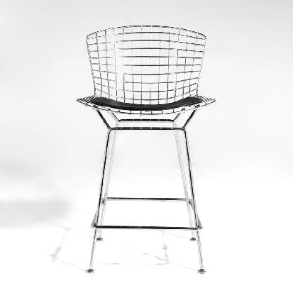 Net Bar Stool Chrome