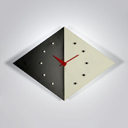 Black and White Clock