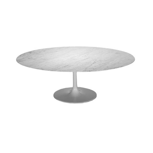 Flor Oval Dining Table - Articial Marble