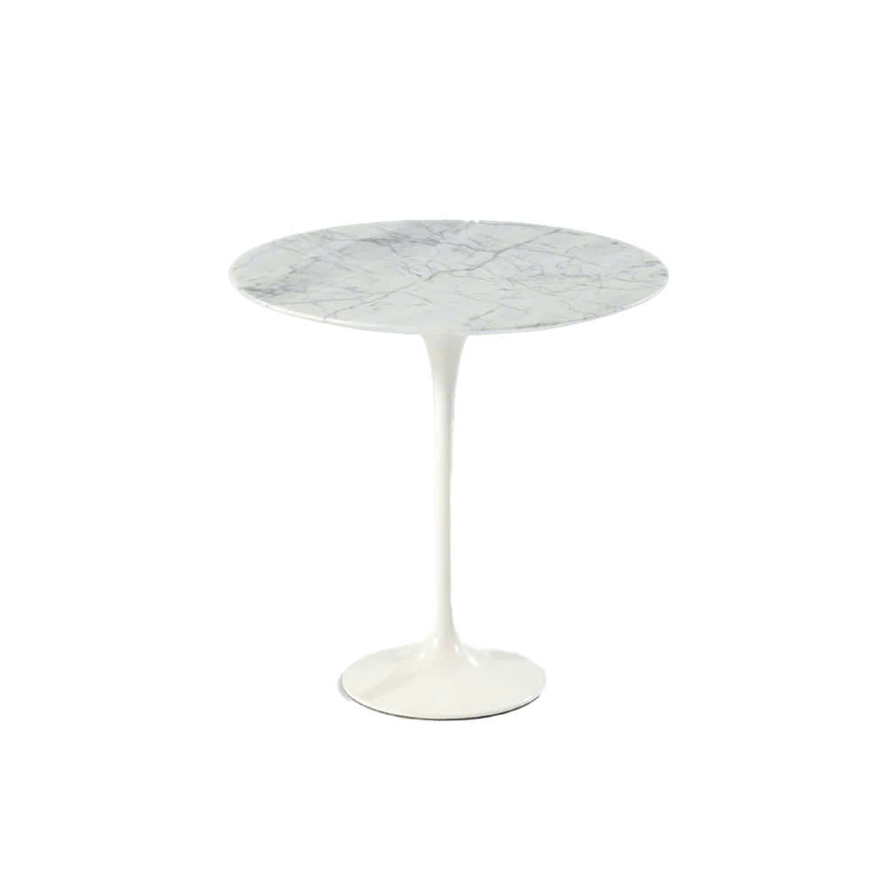 Flor Side Table - Marble White
