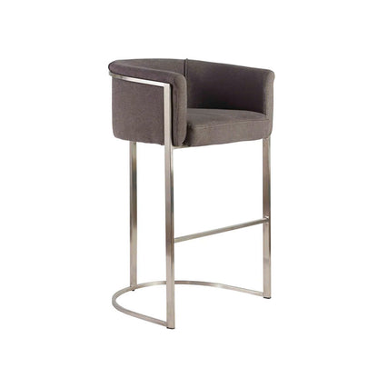 Brussels Gray Stool