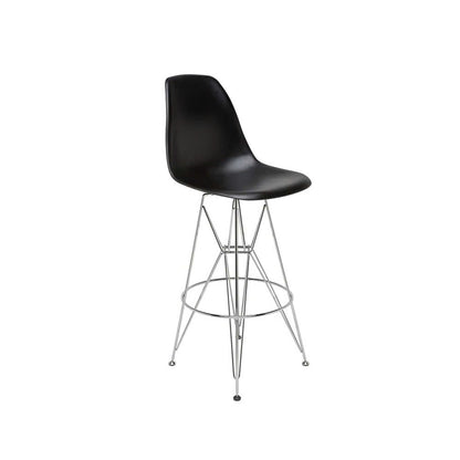 Otis Stainless Barstool Black