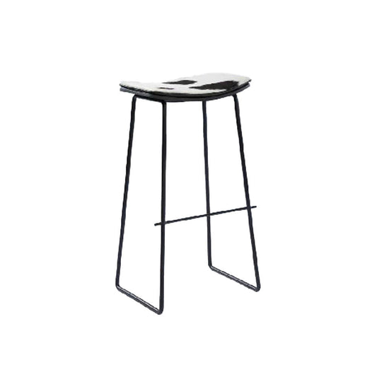 Tai Bar Stool Black- Cowhide