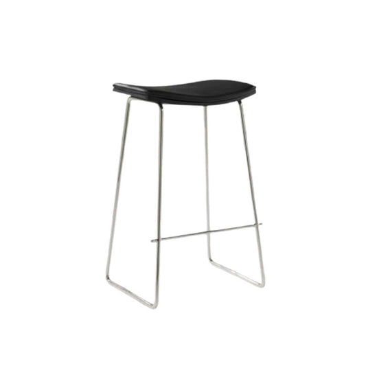Tai Bar Stool Chrome - Leather