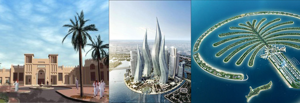 Dubai-modern city, architectural design